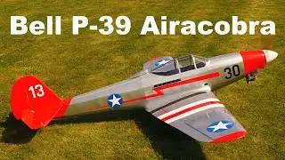 Bell P-39 Airacobra | semiscale RC airplane | 4K | Rokytnice 2021