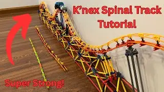 How To Build K'nex Spinal Track For MICRO Coasters!