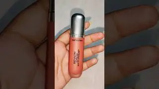 Revlon matte peach lipstick