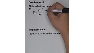 Percentage, Rate, and Base