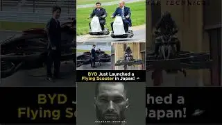 BYD Just Launched a Flying Scooter in Japan only at $2,999! 🛸