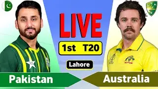 Pakistan vs Australia 1st T20 Live Match Today | PAK vs AUS Live Score & Commentary