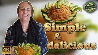 Simple & Tasty Mirza Ghasemi (میرزا قاسمی) | Authentic Iranian Recipe