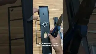 Tutorial Pasang Pintu Baja MM Willmore + Handle Pintu