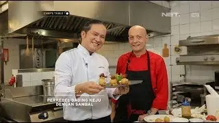 Chef's Table - Perkedel Daging Keju Dengan Sambal With Chef Gianfranco Pirrone