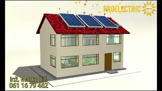 Za vikendice bez struje resenje.Za kuće gde nije moguće priključiti mrežno napajanje.
