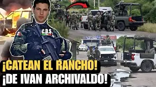 🚨 (ASI O M&Aacute;S CLARO) MegaConvoy DEL EJ&Eacute;RCITO Llega Artillado A SINALOA, Catean Rancho De Ivan #mexico