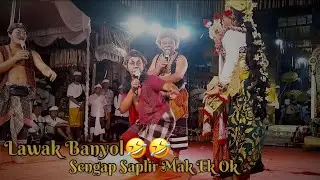 Lawak Sengap Saplir Mang Ek Ok Pura Dalem Kemenuh