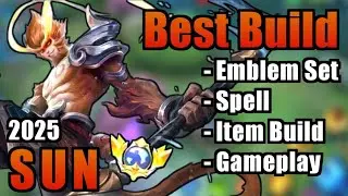 Лучшая сборка для Sun в 2025 году | ТОП-1 сборка для Sun в мире | Sun Mobile Legends | MLBB