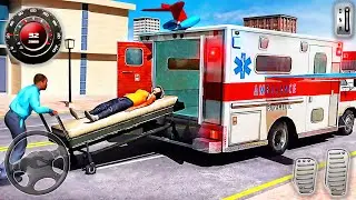 Ambulance Flying Rescue Emergency Drive - New Policeman Drive - Best Android GamePlay