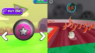 Going Balls Speedrun Challenge Vs Reverse Balls Speedrun Walkthrough Gameplay