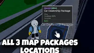 How to Find All 3 Map Packages locations in Storage Hunters Open World Roblox |missing frieght quest