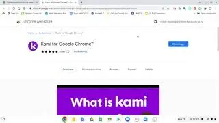 Install Kami Chrome Extension