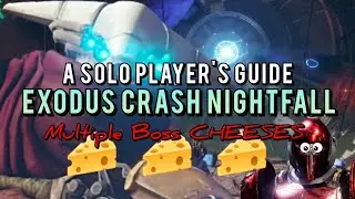Solo Master Nightfall Guide - EXODUS CRASH - With several Boss cheese spots #destiny2 #nightfall