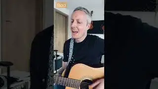 Michael Jackson - Bad #michaeljacksoncover #acousticguitarist #czechyoutuber #singer
