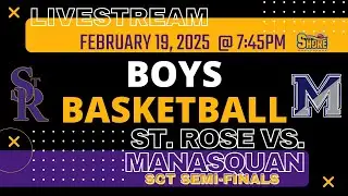 Shore Conference Semi-Finals - SRHS vs Manasquan Varsity Boys Basketball