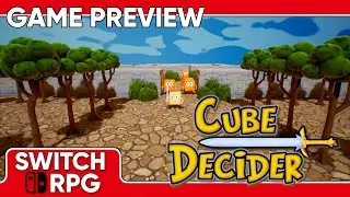 Logic Puzzle Game with RPG Elements - Cube Decider - Nintendo Switch Gameplay