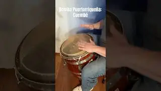 Ritmos de Bomba Puertorrique&ntilde;a: Cuemb&eacute; #puertorico #boricua #handpercussion #percussion #tutorial