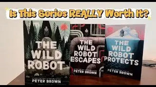 The Wild Robot Boxed Set | Must-Read Kids Book Series Review 📚🤖 #ad #amazoninfluencer