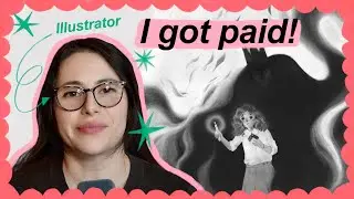 My First Illustration Job! Showing The Whole Illustration Process