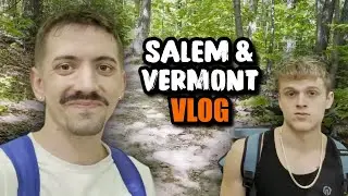 First VLOG Road Trip 2025 (Salem, Boston, Vermont)