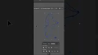 Drawing to Vector using Image Trace in Adobe Illustrator!  #adobeillustrator