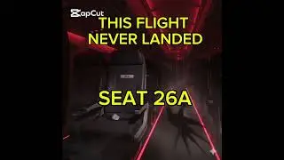 &ldquo;Seat 26A | A Terrifying Airplane Crash Horror Story (UK&ndash;USA Aviation Mystery)&rdquo;