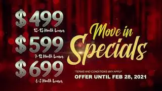 Bayou Park Move-In Specials