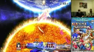 Lucina (TheUnknownJoeJoe) vs Zero Suit Samus (DV1984) - Smash Bros Wii U