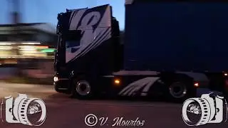 Scania R620 & R730 Tsagas V8 Loud Pipe Sound