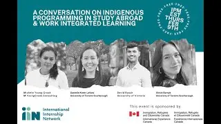 Conversation on Indigenous Study Abroad & Work Integrated Learning Programs