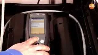 Gebrauchsfähigkeitsprüfung/Leckmengenmessung mit dem testo 324 | Be sure. Testo