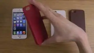iPhone 5 - Luxury PU Leather Wrap MiniSuit Case Review