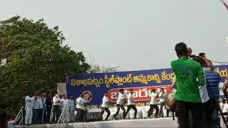 Visakha Ukku Andhrula Hakku Song Performance @VIZAG STEEL PLANT | VISAKHA UKKU MOMENT | ANDHRAADDA