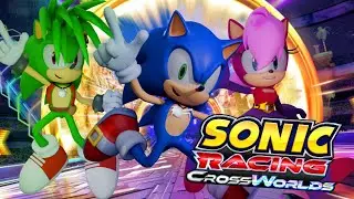 SONIC UNDERGROUND MOD! SONIC RACING CROSS WORLDS ТРЕЙЛЕР!