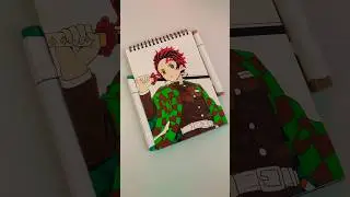 ✨️Drawing Tanjiro kamado From Demon Slayer || DrawWithObito || #anime #tanjiro