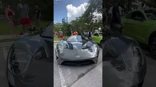 Unleashing the Beast Ford GT Liquid Carbon #aerodynamics  #supercars #hardrockhotel #carshow