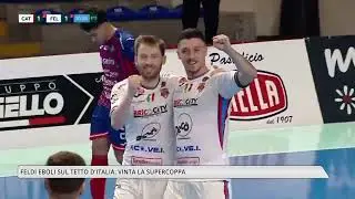 Feldi sul tetto d'Italia: successo ai rigori al PalaSele che vale la Supercoppa