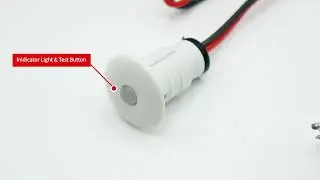 LED Emergency Pack supplied with Battery with Self Test