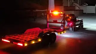 Recovery Service By Night, TRX4 RC Trailer