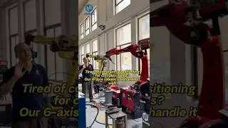 Welding Perfection with 6-Axis Synchronized Control! #WeldingSolutions #roboticsengineering