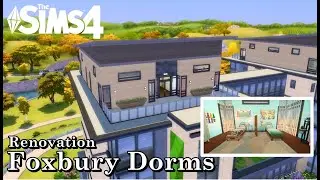 Foxbury Dorms Renovation | The Sims 4: Speed Build