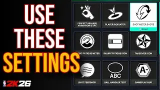 Best Settings For NBA 2K26 (Shot Timing, Visual Cue & More)