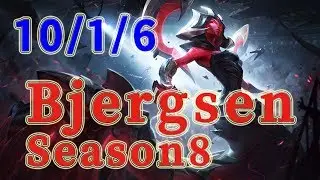 TSM Bjergsen Cassiopeia MID vs Swain Patch 8.5
