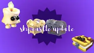the sky castle update | Adopt me ☁🏰