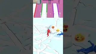snow race #snowrace #shorts #viral #ytshorts #attitude #gameplay ||#new gaming||# cartoon lovers