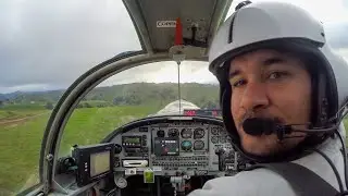 100 полетов за один день — Cropdusting