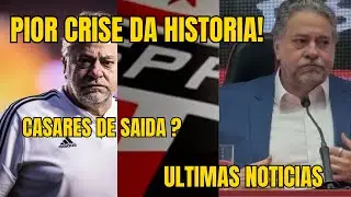 🔥 CRISE TOTAL! Crespo Desabafa Ap&oacute;s 3x0 e Cobra Refor&ccedil;os da Diretoria