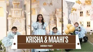 Krisha & Maahi's Birthday Party 4K Highlight | Arora Harshit Photography |
