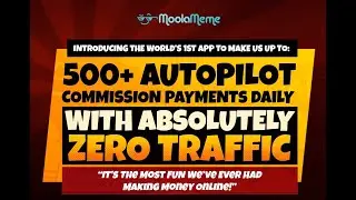 MoolaMeme - The World's 1st App That Makes Passive Online Commissions By Posting Memes